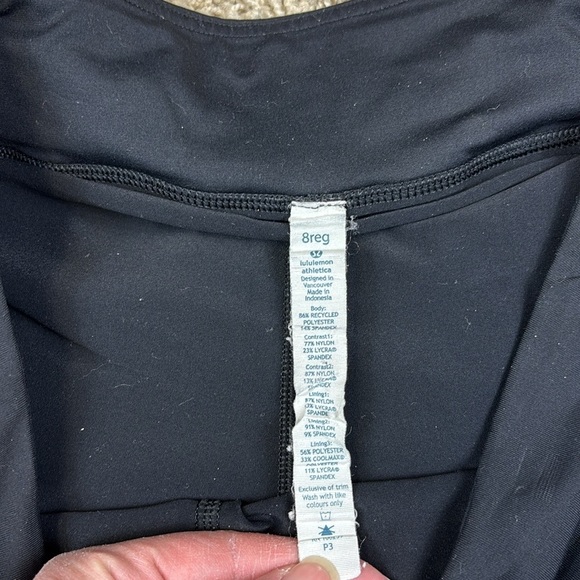 Lululemon run pacesetter skirt curious jungle sz 8 - Picture 5 of 9